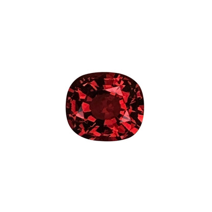 1.3ct Cushion Red-Orange Spinel