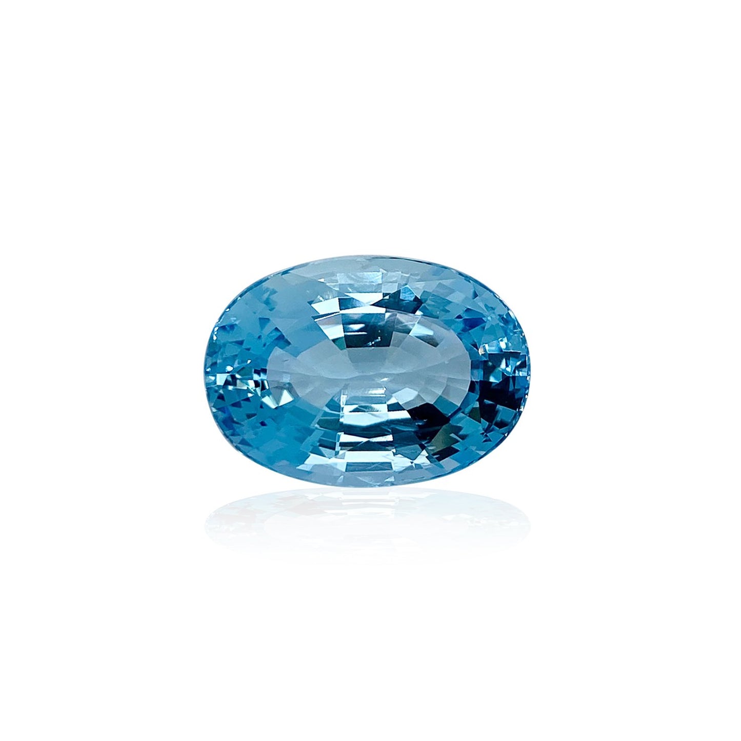13.99ct Oval AA Color Aquamarine