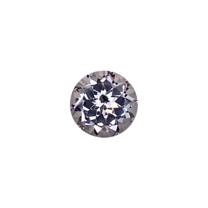 6.7mm Round Light Grey Spinel