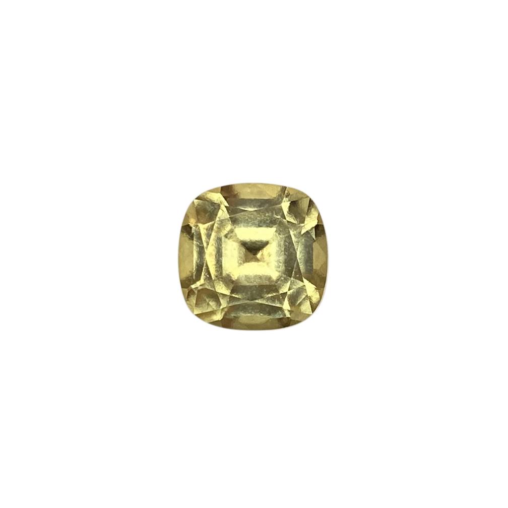 6.9ct Cushion Y Color Grossular Garnet