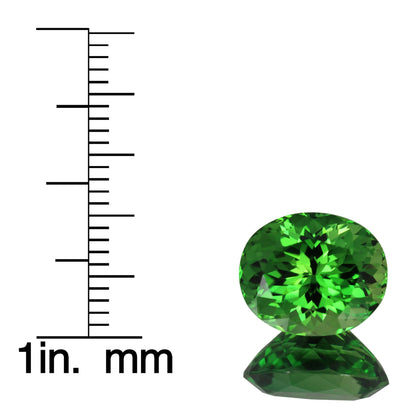 6.21ct Oval Chrome Tourmaline