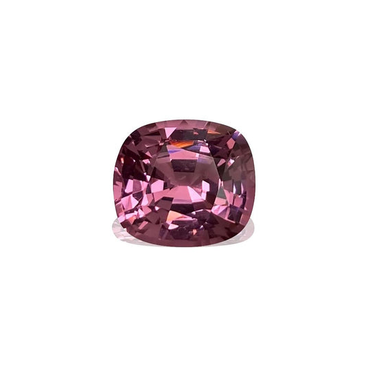 5.29ct Cushion Light Pink Malaya Garnet