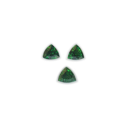 2.67ct Trillion Fine Intense Green Tsavorite