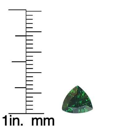 2.67ct Trillion Fine Intense Green Tsavorite