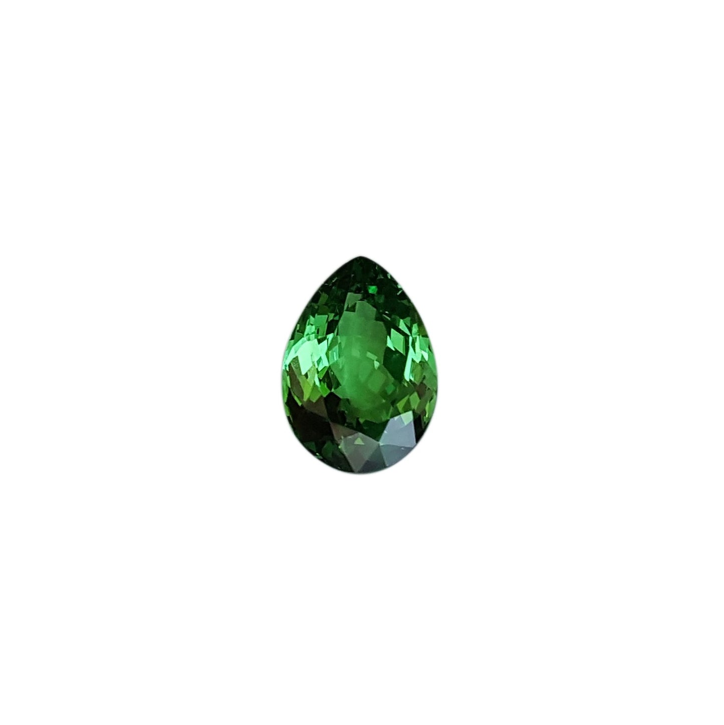 2.36ct Pear Shape Bright Green Tsavorite