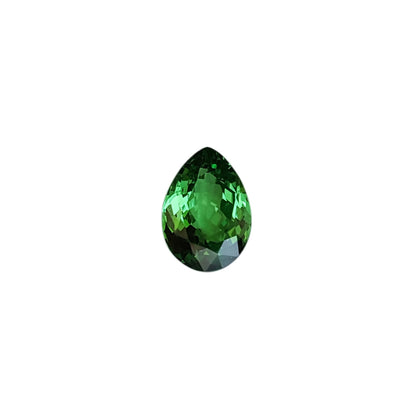 2.36ct Pear Shape Bright Green Tsavorite