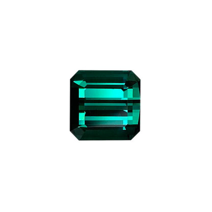 4.8ct Emerald Cut Blue-Green Tourmaline