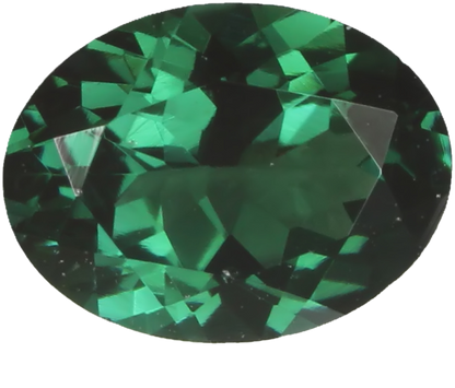 8x6mm Oval Deep Blue-Green Tourmaline