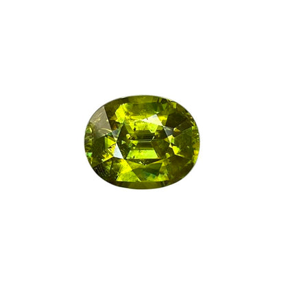 4.61ct Oval Medium Green Sphene