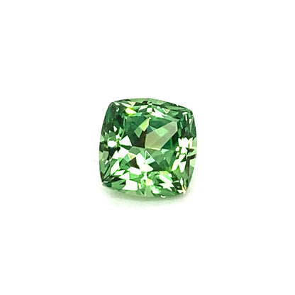 2.32ct Cushion Bright Green Tsavorite