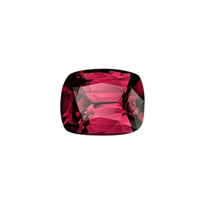 3.8ct Cushion Deep Pink Malaya Garnet