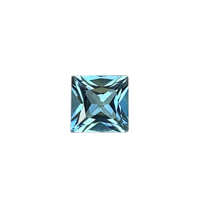 5.9mm Princess Cut Light Blue Tourmaline