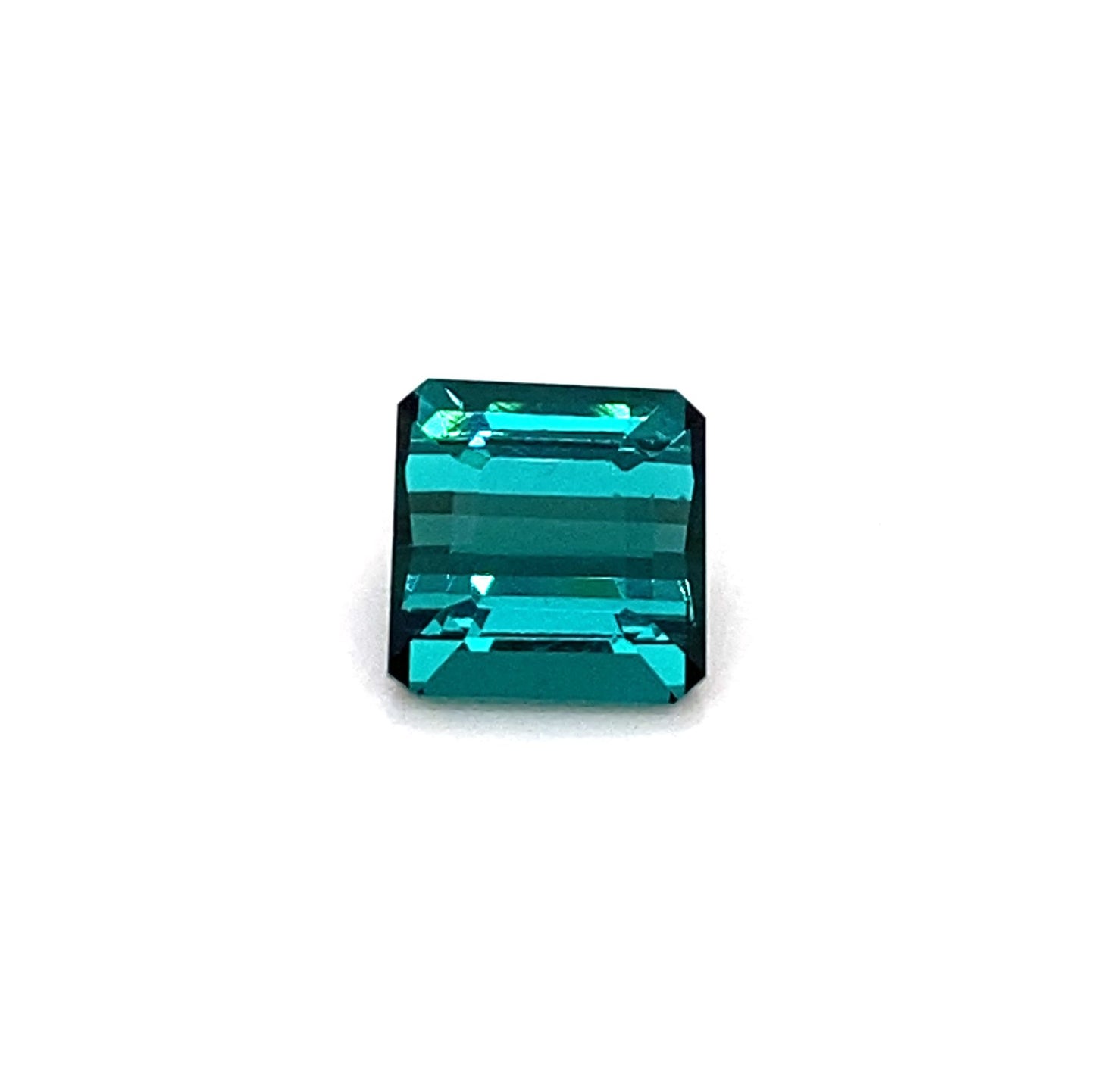 8x7.9mm Medium Blue-Green Tourmaline