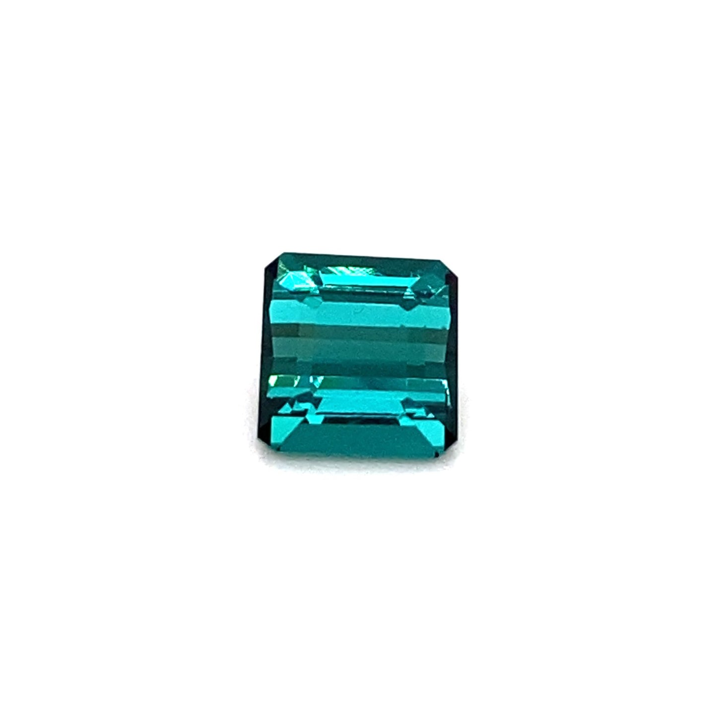 8x7.9mm Medium Blue-Green Tourmaline
