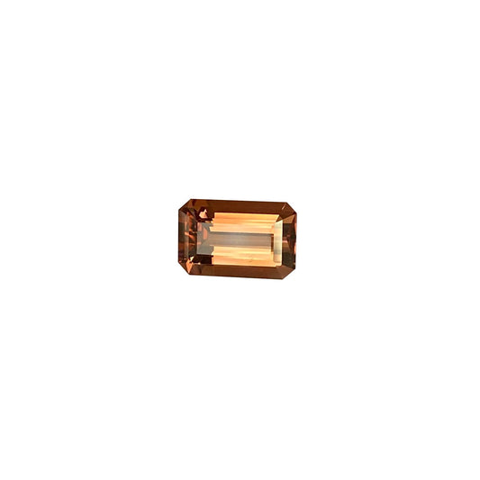 7.62ct Emerald Cut Deep Pink Tourmaline