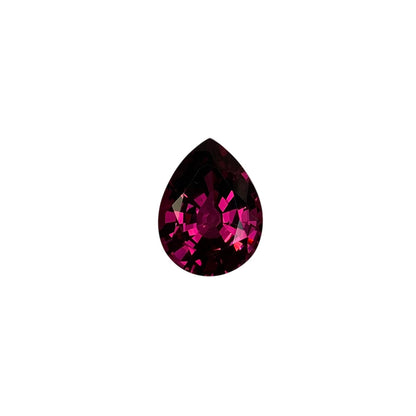 7.34ct Pear Shape Reddish Color Rhodolite