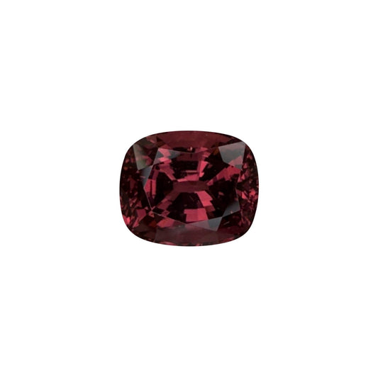 5.81ct Cushion Peach Malaya Garnet