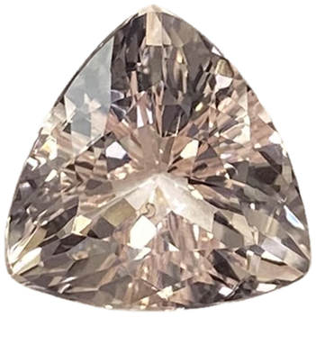 13mm Trillion Peach Morganite