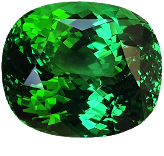 9.16ct Cushion Fine Intense Green Tsavorite