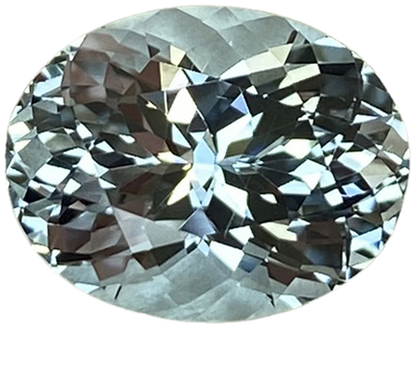 6.98ct Oval A Color  Aquamarine
