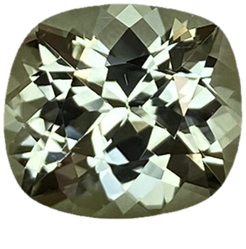 3.54ct Cushion Light Mint Green Tourmaline