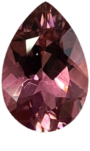 12x8mm Pear Shape Medium Pink Tourmaline