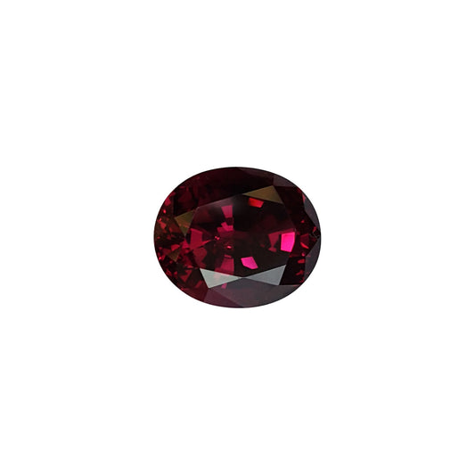 8.86ct Oval Open Burgundy Rhodolite