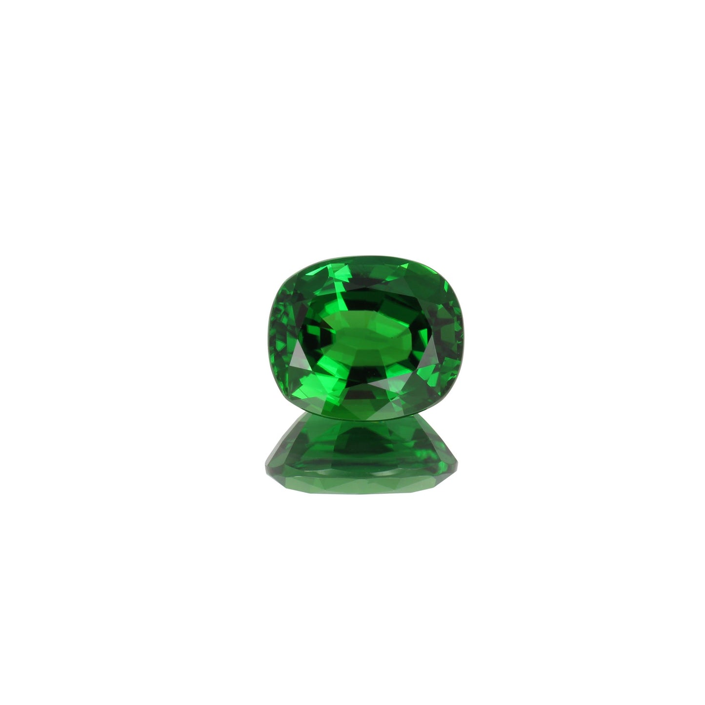 4.06ct Cushion Fine Green Chrome Tourmaline