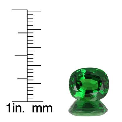 4.06ct Cushion Fine Green Chrome Tourmaline