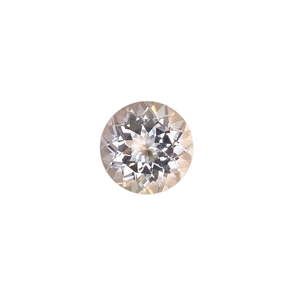 12mm Round Peach Morganite