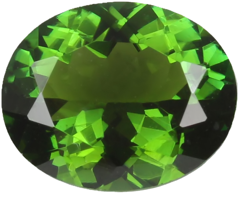 10x8mm Oval Mint Green Tourmaline