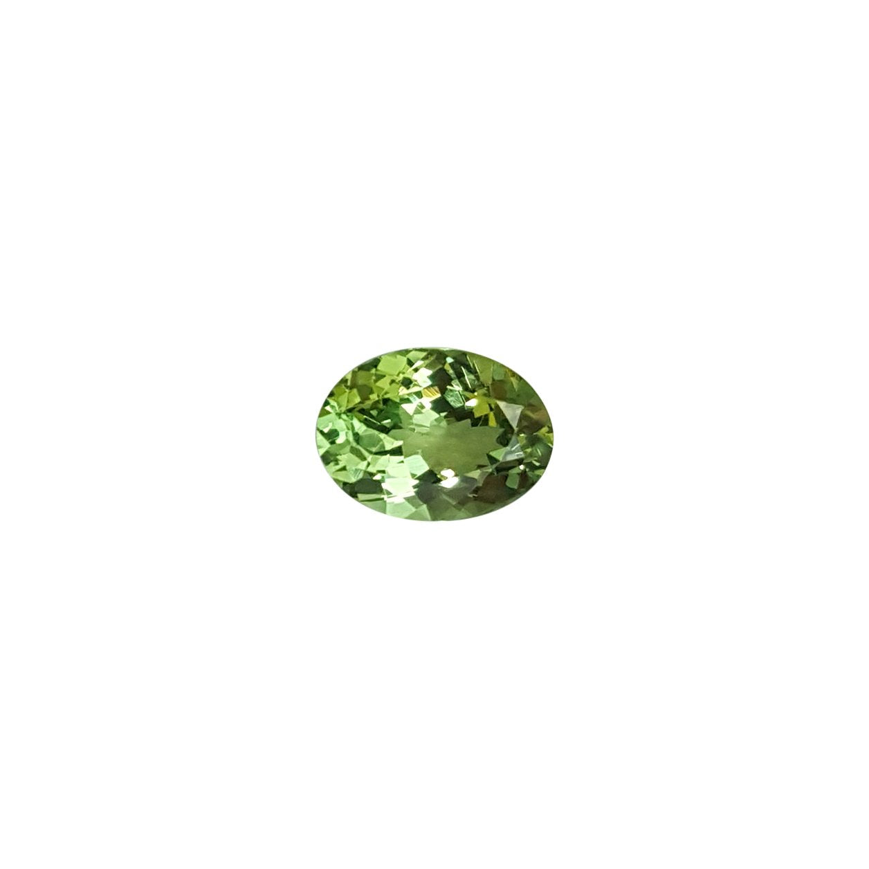 1.52ct Oval Light Green Tsavorite