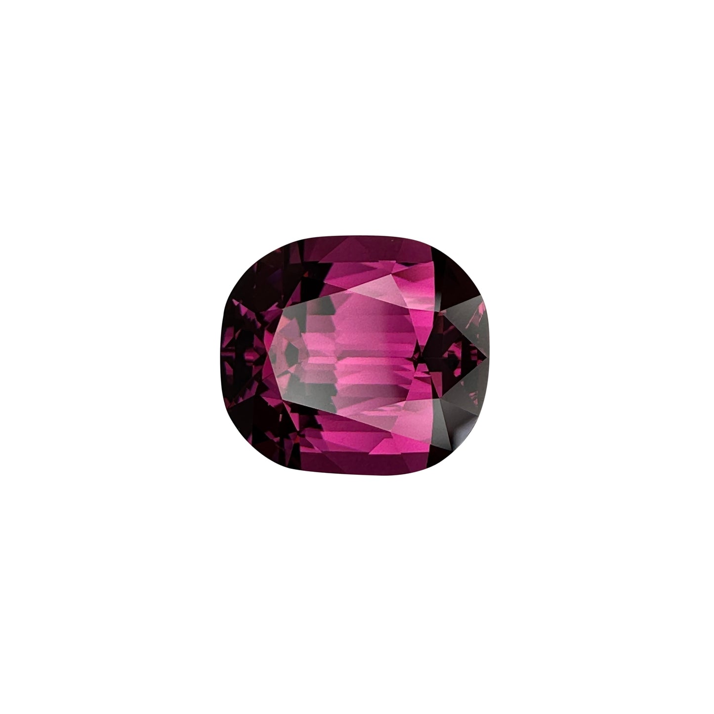 7.32ct Cushion Medium Pink Rhodolite