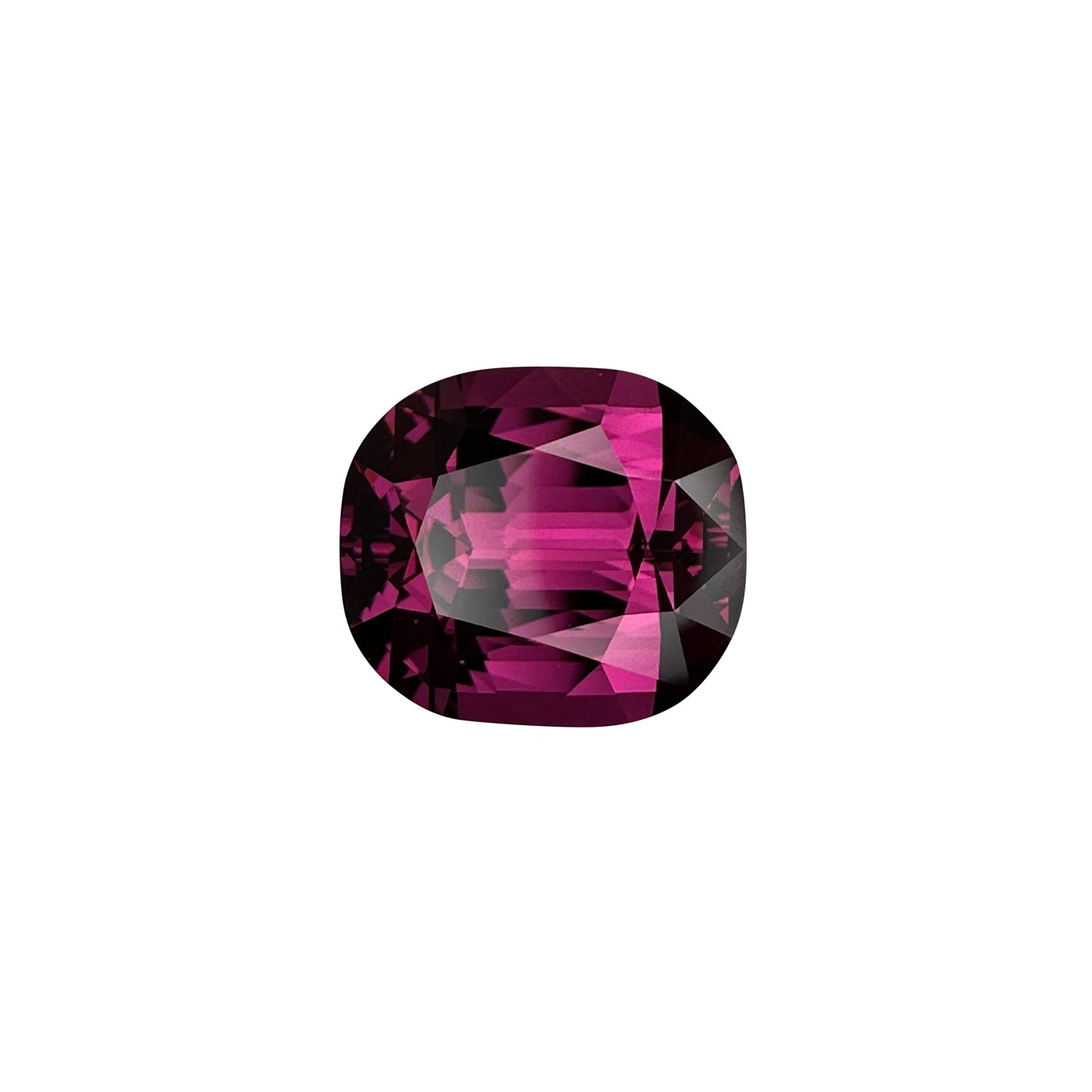 7.32ct Cushion Medium Pink Rhodolite