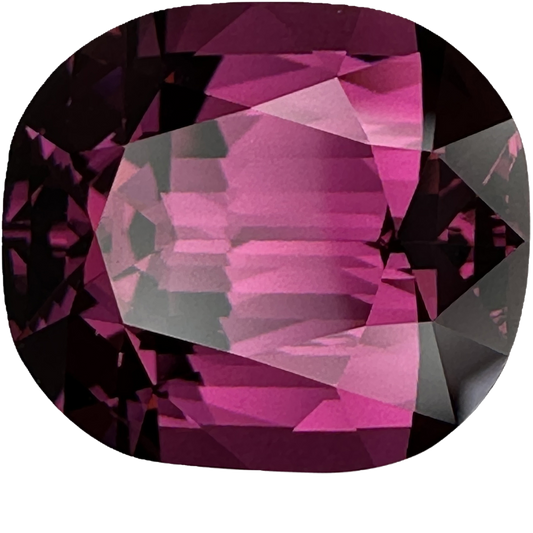 7.32ct Cushion Medium Pink Rhodolite
