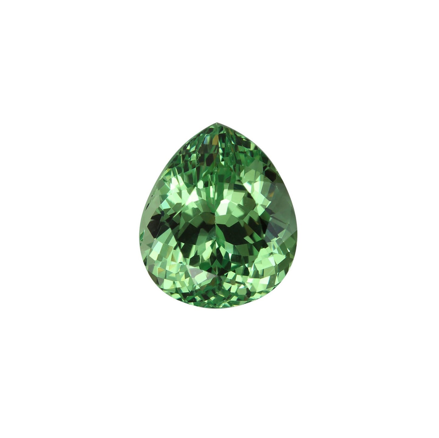 5.07ct Pear Shape Mint Garnet