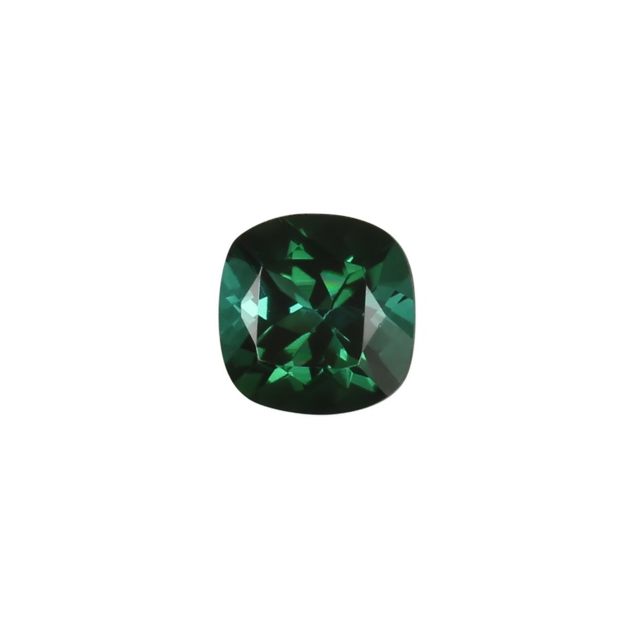 6mm Cushion Medium Blue-Green Tourmaline