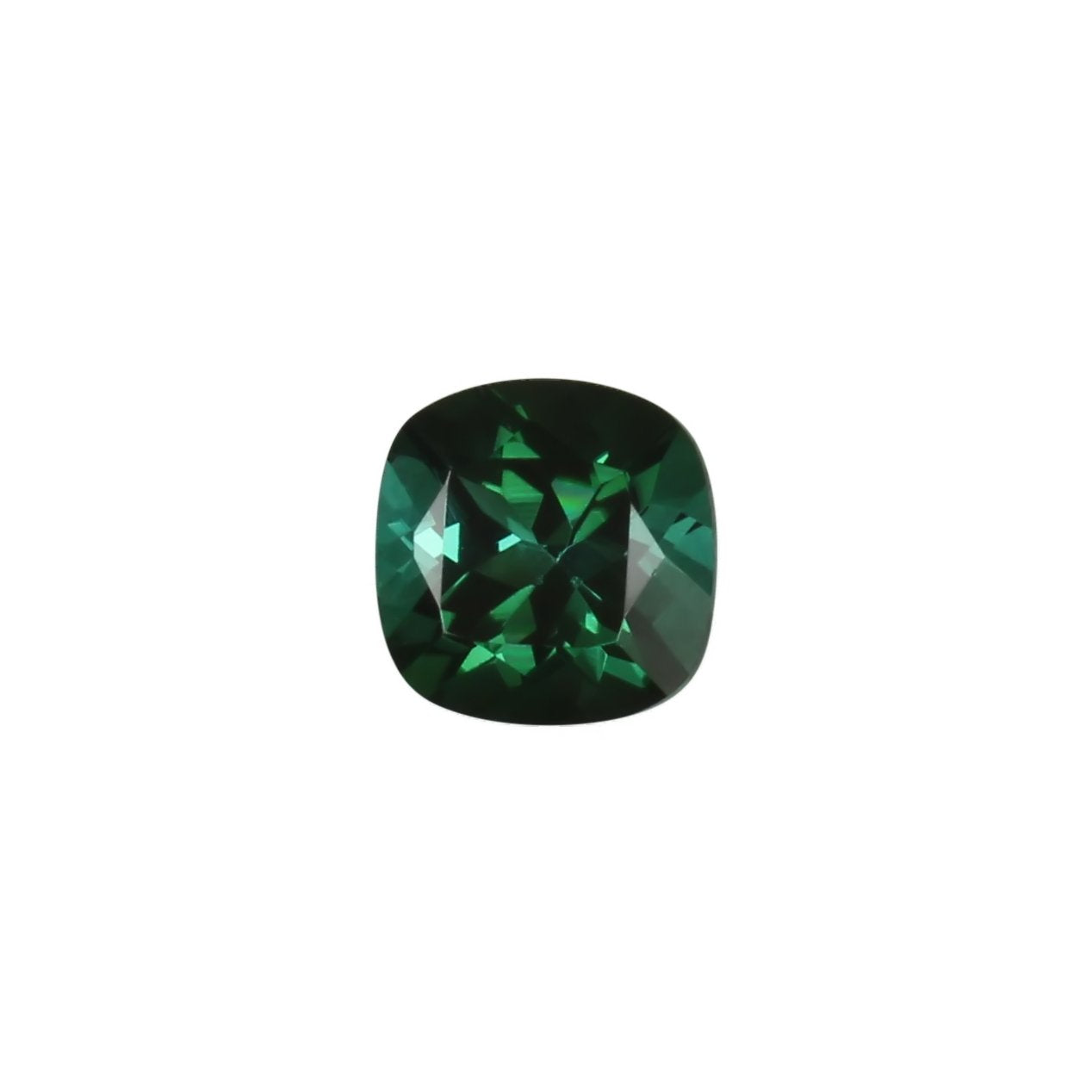 6mm Cushion Medium Blue-Green Tourmaline