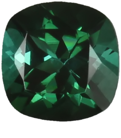 6mm Cushion Medium Blue-Green Tourmaline
