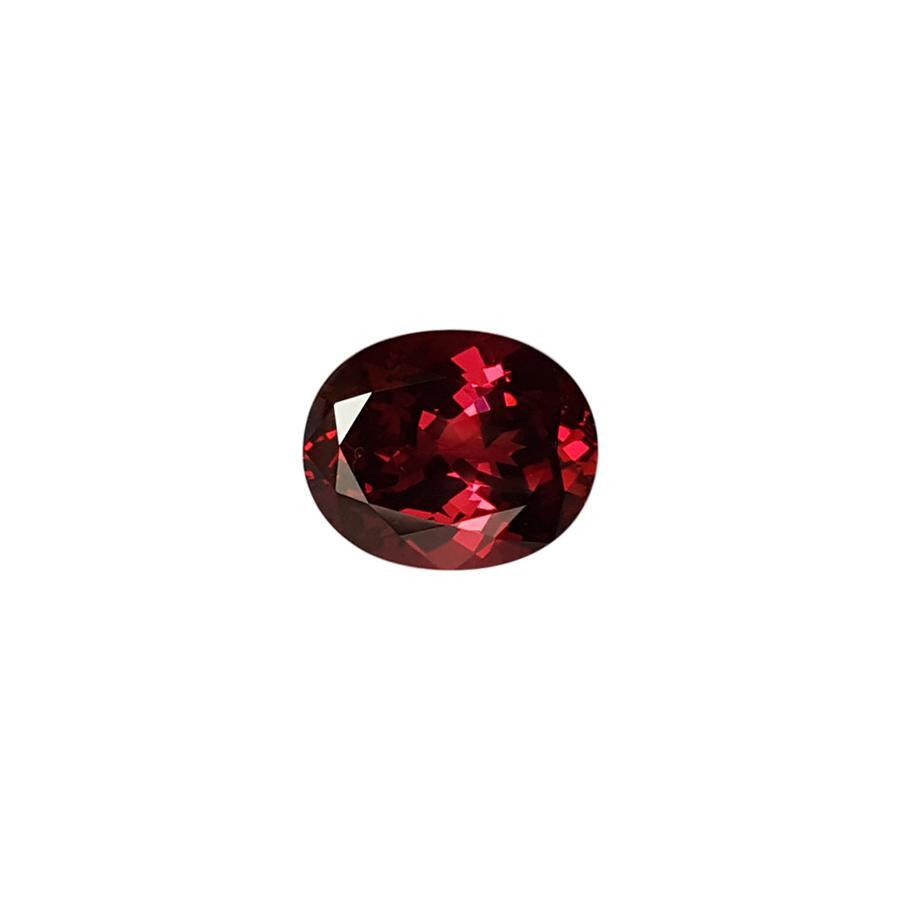 9.75ct Oval Malaya Garnet Hues Rhodolite