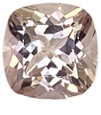 7.1mm Cushion Light Pink Tourmaline