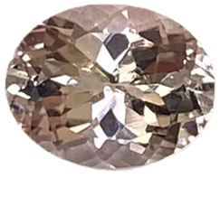 9x7mm Oval Pale Pink Tourmaline