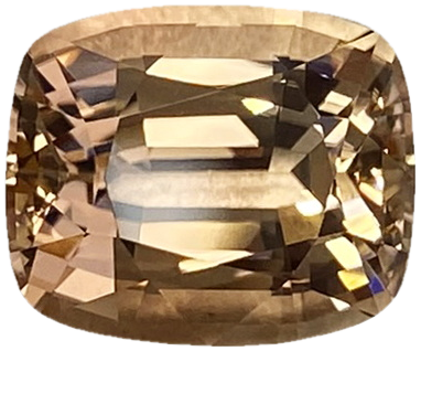 6.66ct Cushion Peach Tourmaline