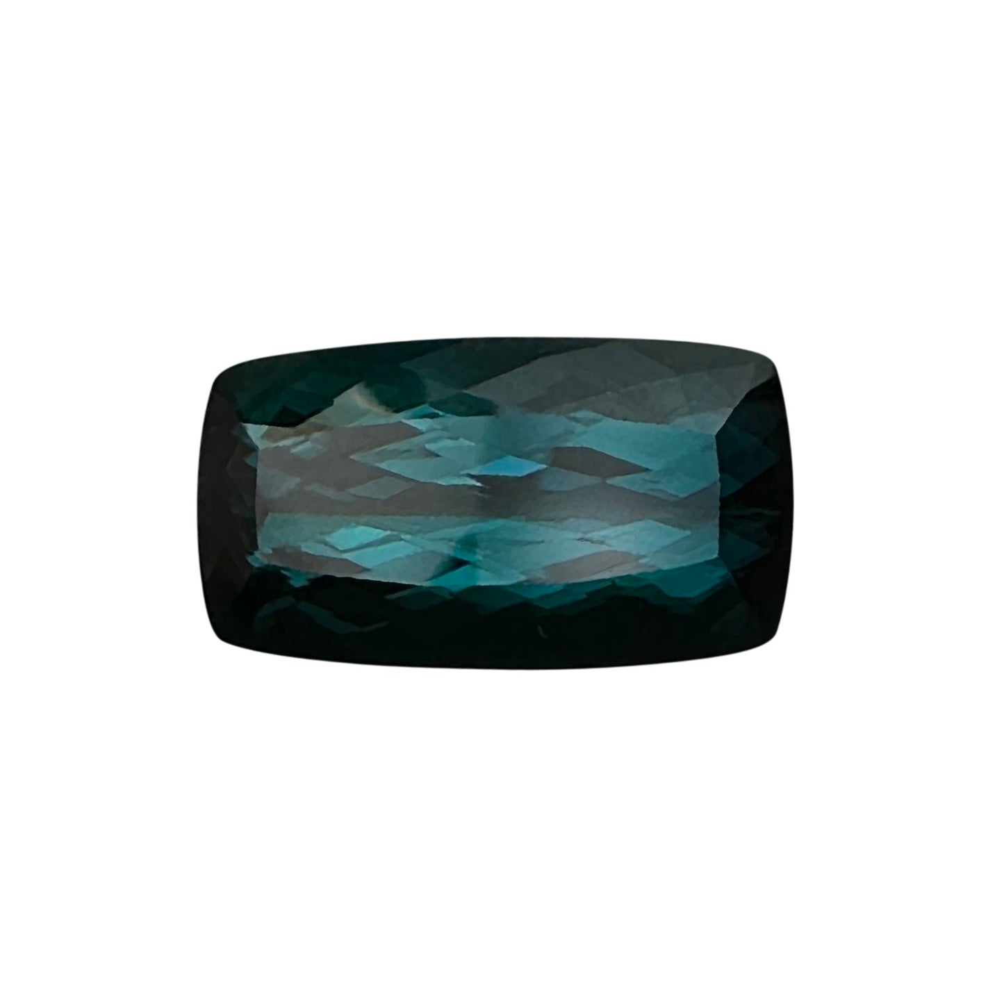15.49ct Cushion Deep Blue Tourmaline