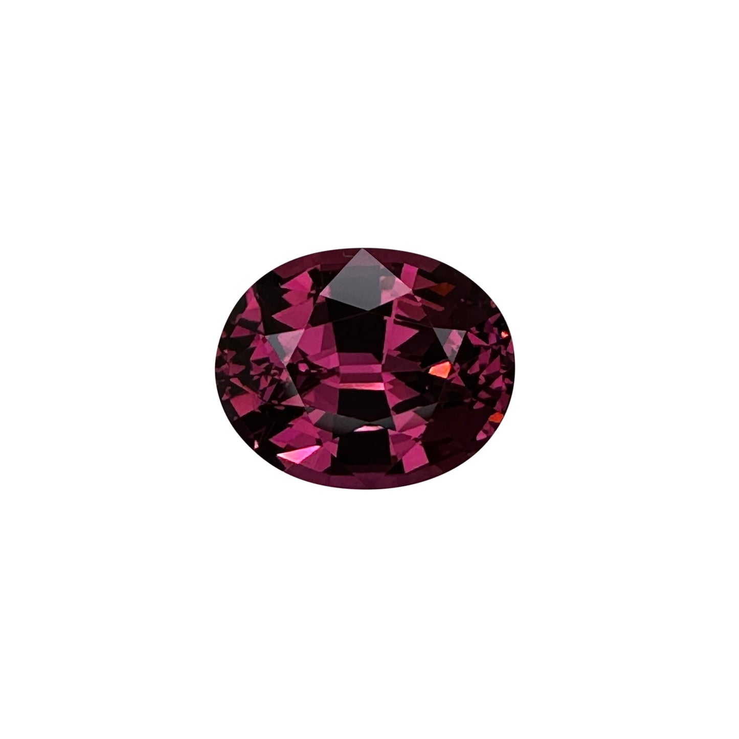 5.69ct Oval Medium Pink Rhodolite
