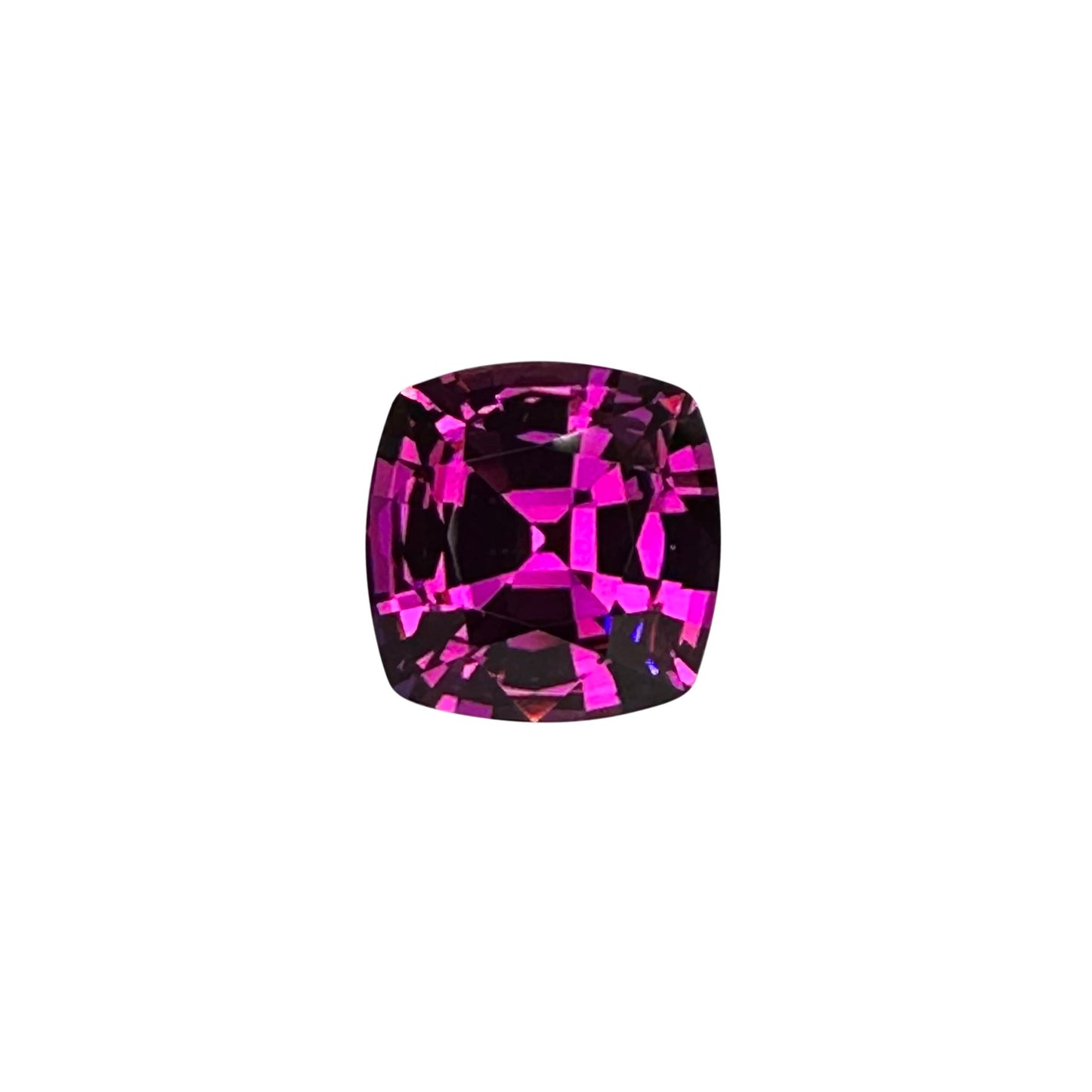7.74ct Cushion AAA Color Rhodolite