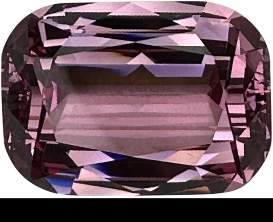 26.34ct Cushion Peach Malaya Garnet