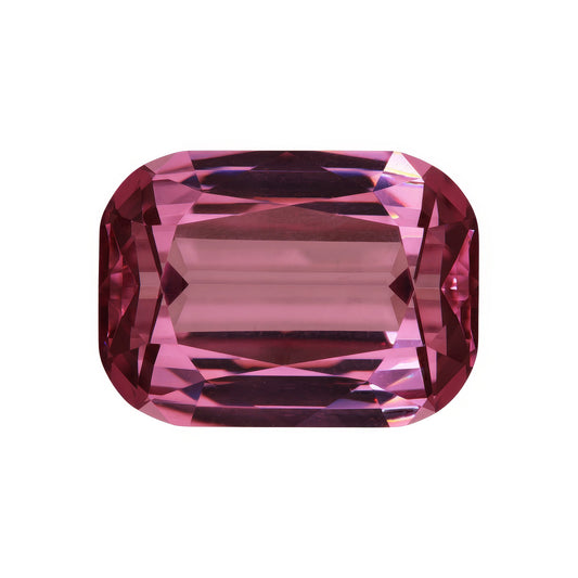 10x8mm Cushion Peach Malaya Garnet