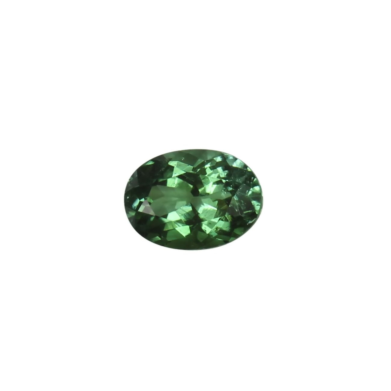 7x5.1mm Oval Medium Blue-Green Tourmaline