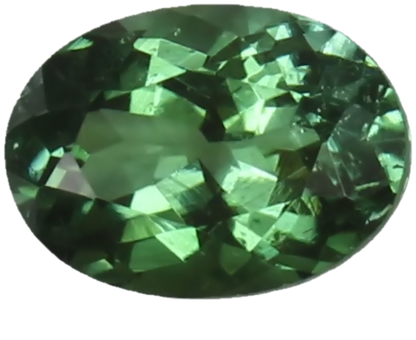 7x5.1mm Oval Medium Blue-Green Tourmaline